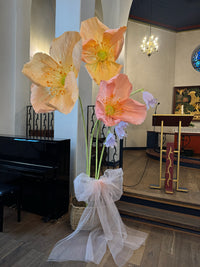 Premiumpakke - Lei 2 x 4 store papirblomster